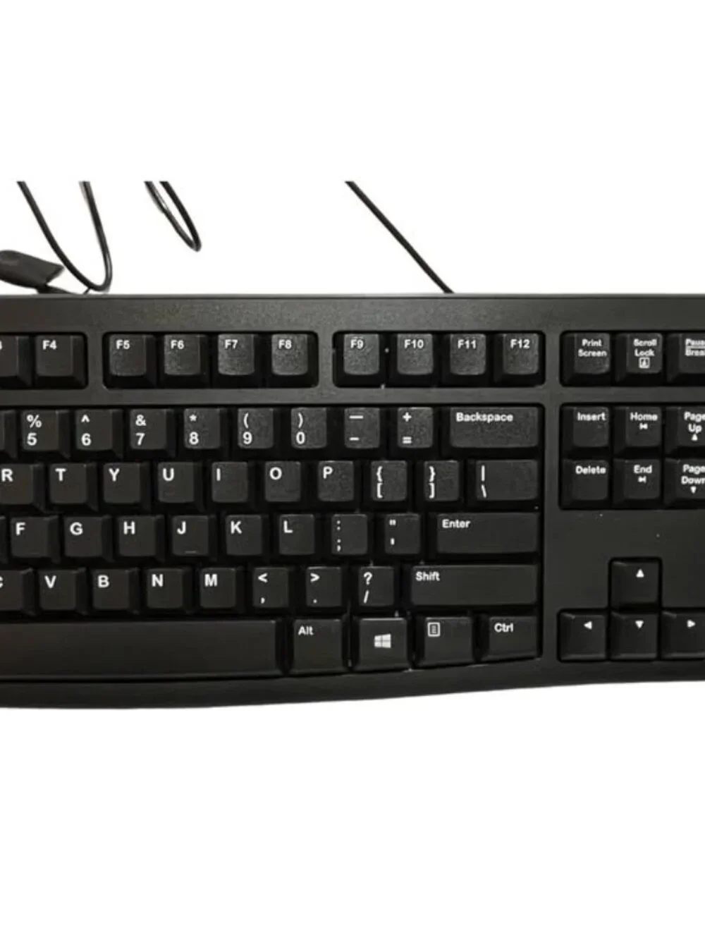 4 Wired Office Keyboard Bundle – Logitech K120, Dell KB522 / KB216t, Yivandi
